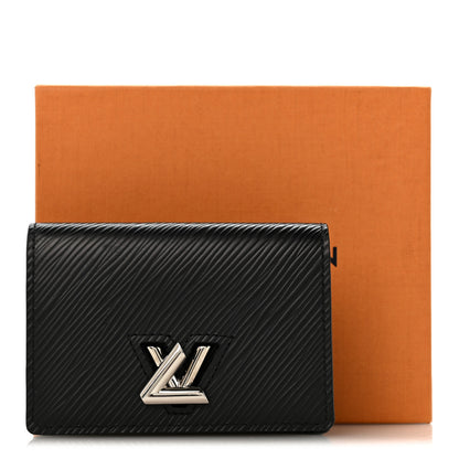 Louis Vuitton Epi Twist Multicartes Black 9 of 9