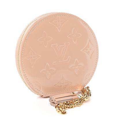 Louis Vuitton Vernis Animania Oiseau Songbird Coin Purse Rose Florentin 2 of 7