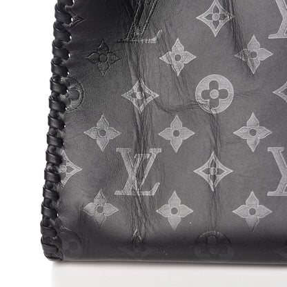 Louis Vuitton Monogram Cuir Plume Very Zipped Tote Black 11 of 14