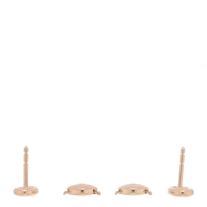 Hermes 18K Rose Gold TPM Farandole Stud Earrings 3 of 5