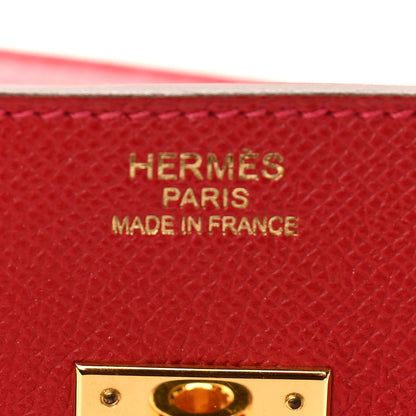 Hermes Epsom Birkin 35 Rouge Casaque 6 of 10