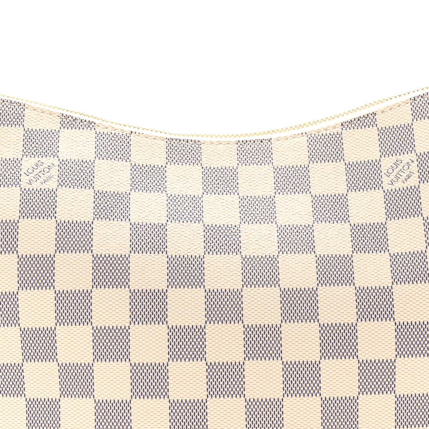 Louis Vuitton Damier Azur Slouchy PM Rose Ballerine 7 of 9