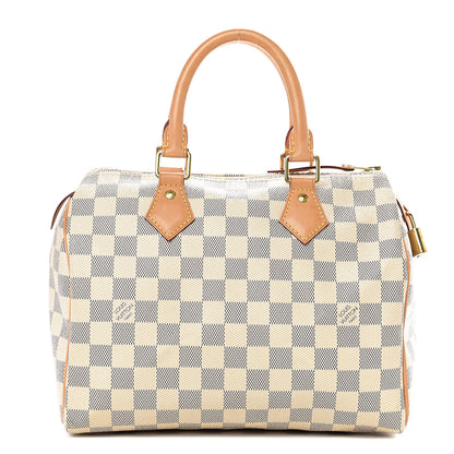 Louis Vuitton Damier Azur Speedy 25 1 of 9