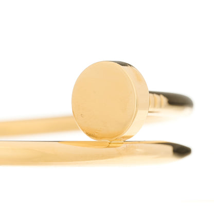 Cartier 18K Yellow Gold Juste Un Clou Bracelet 20 4 of 8
