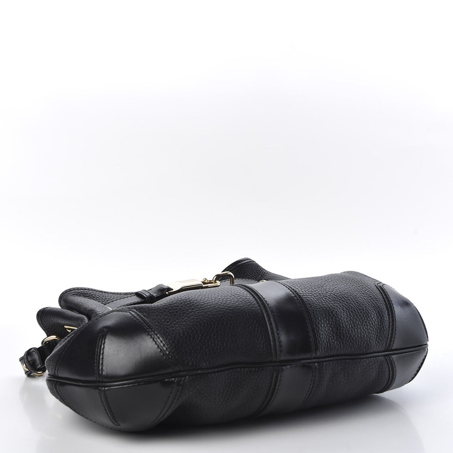 Grainy Calfskin Willenmore Hobo Black