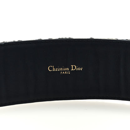 Christian Dior Oblique Diorquake Belt 75 30 Blue Multi 3 of 4