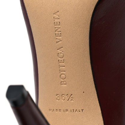 Bottega Veneta Nappa Spritz Pumps 36.5 Cherry 6 of 7