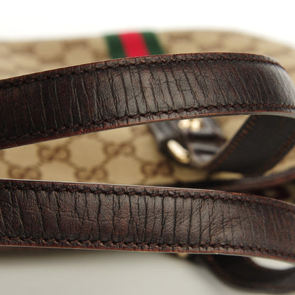 Gucci Monogram Medium Jolicoeur Tote Dark Brown 2 of 10