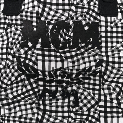 MCM Visetos Large Liz Reversible Shopper Tote Black 15 of 19