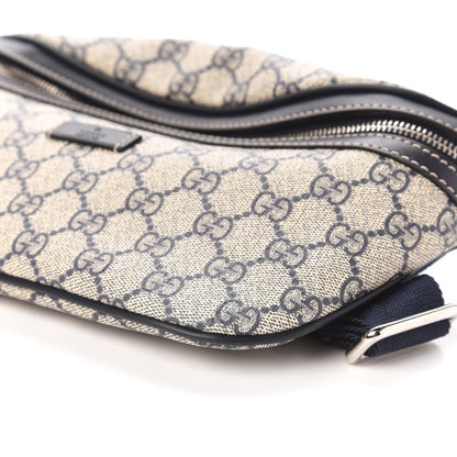 Gucci GG Supreme Monogram Belt Bag Navy 7 of 10