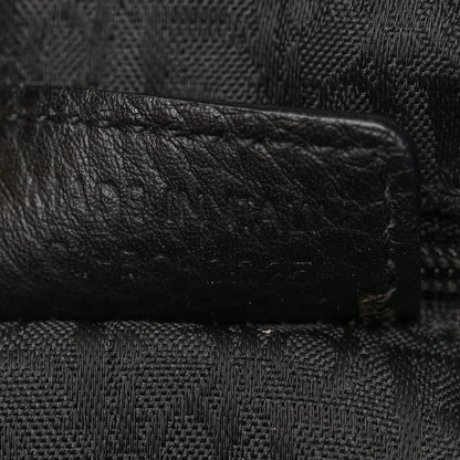 Christian Dior Deerskin Cannage Stitched Boston Black 7 of 14