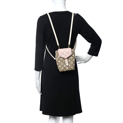 Louis Vuitton Empreinte Monogram Spring In The City Tiny Backpack Kaki Beige Cream 2 of 9