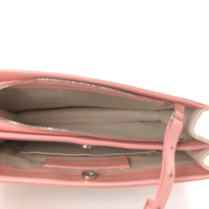 Balenciaga Cotton Canvas Pochette Crossbody Bag Rose Flamingo 5 of 10