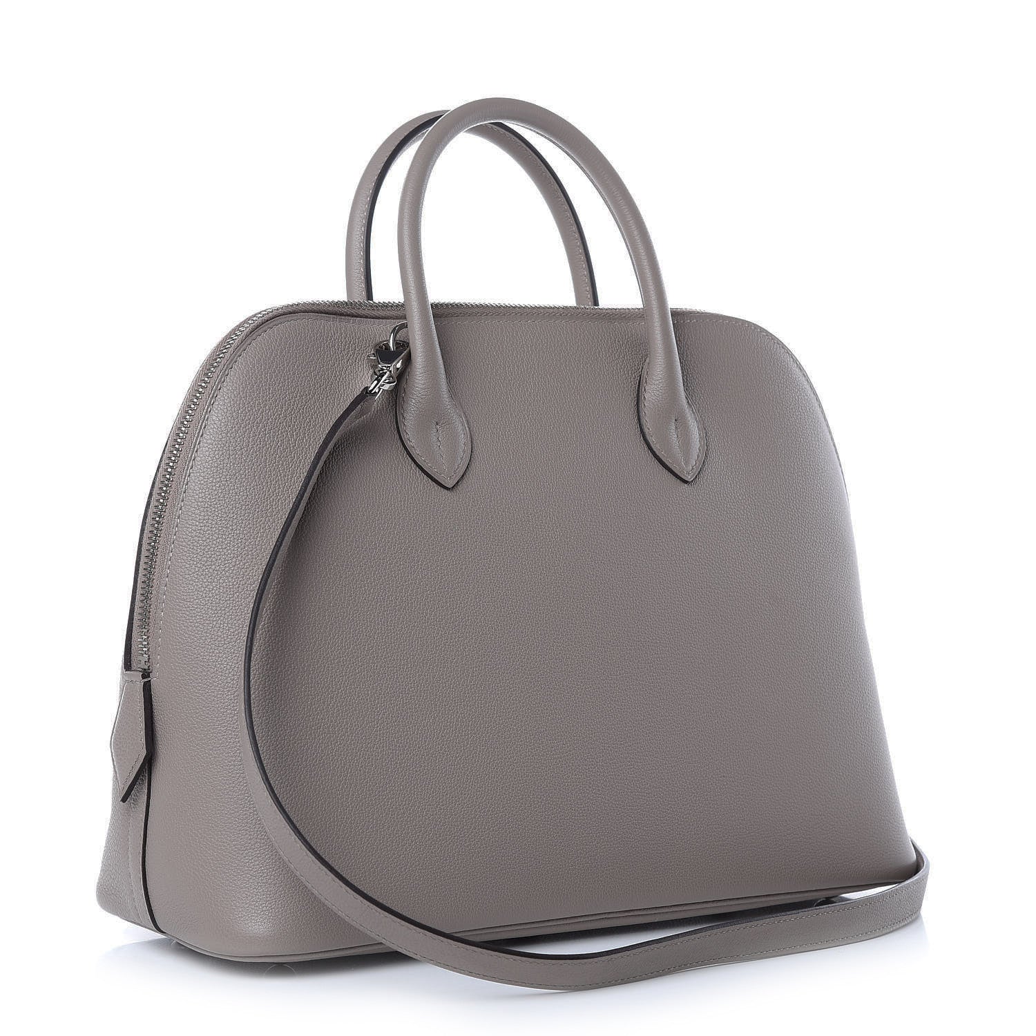 Hermes Taurillon Novillo 1923 Bolide 30 Gris Asphalte 3 of 8