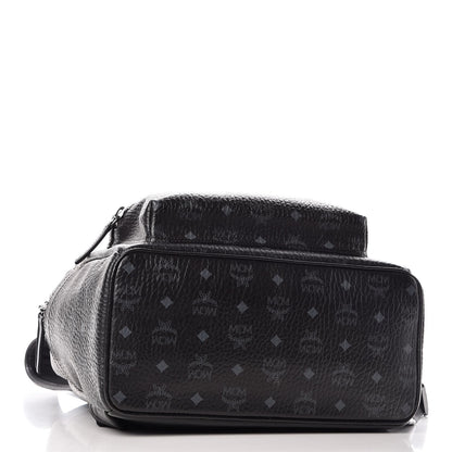 MCM Visetos Medium Stark Backpack Black 4 of 8