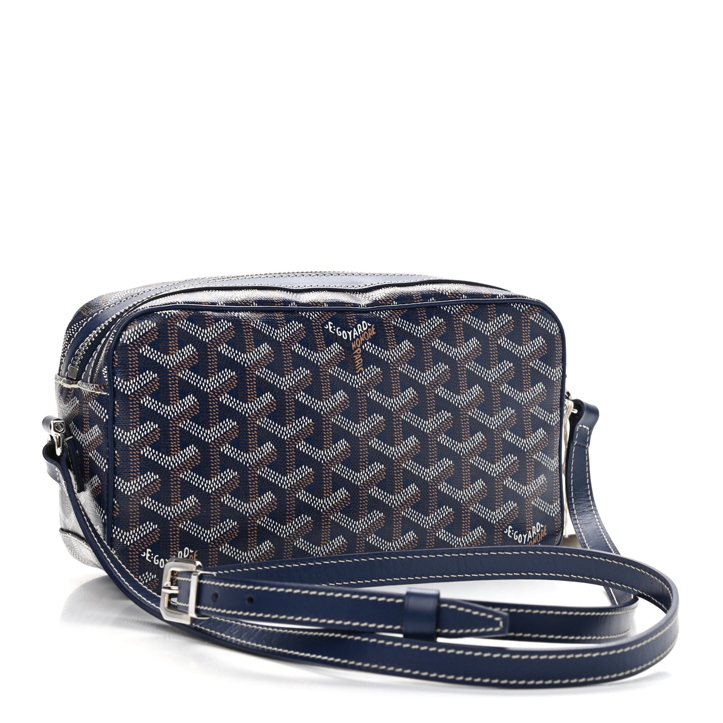 Goyardine Sac Cap Vert Navy
