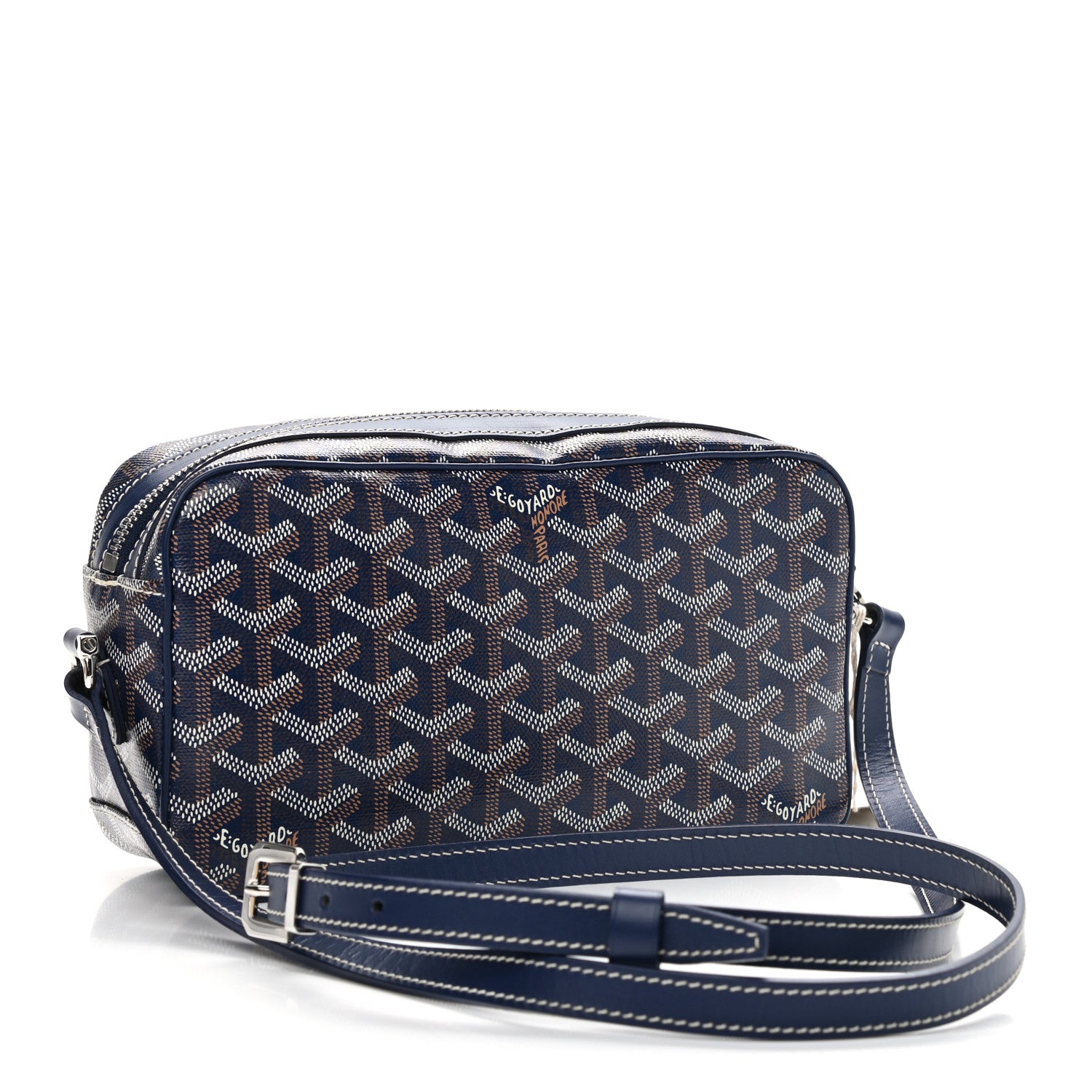 Goyard Goyardine Sac Cap Vert Navy 3 of 9