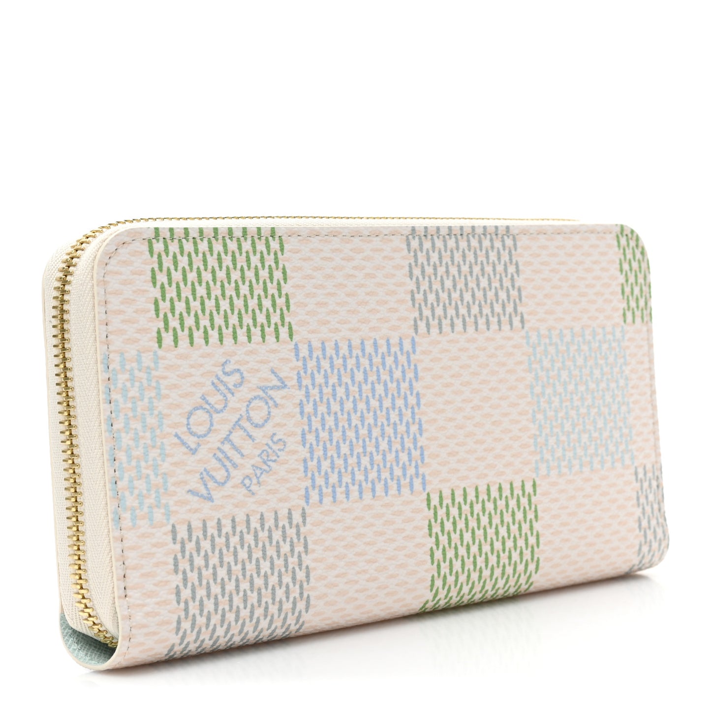 Damierlicious Zippy Wallet Pistachio Green