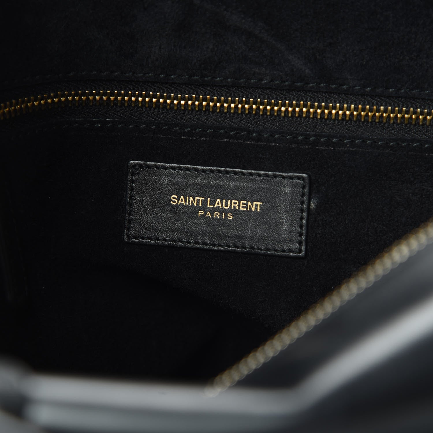 Saint Laurent Calfskin Classic Duffle 6 Black 7 of 19
