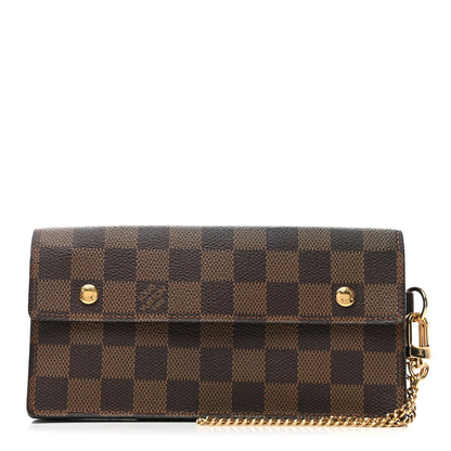 Louis Vuitton Damier Ebene Portefeuille Long Modulable Wallet 1 of 10