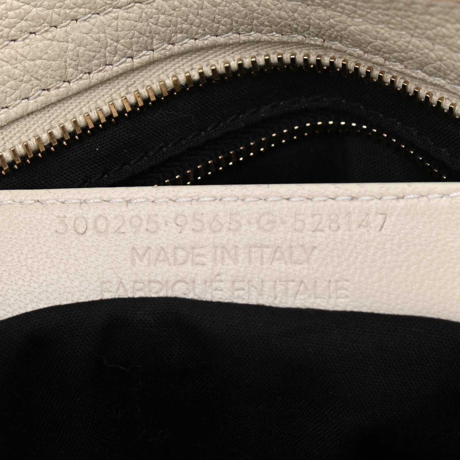 Balenciaga Chevre Gold Metallic Edge Hardware Mini City Ivory 7 of 11