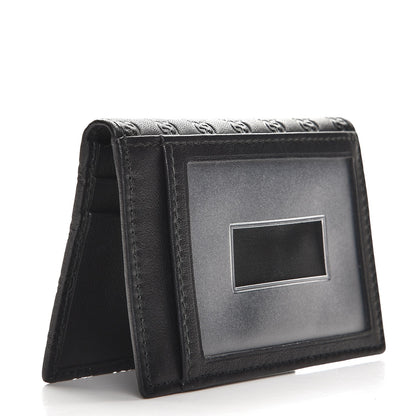 Gucci Microguccissima Bow Train Pass Case Black 3 of 8