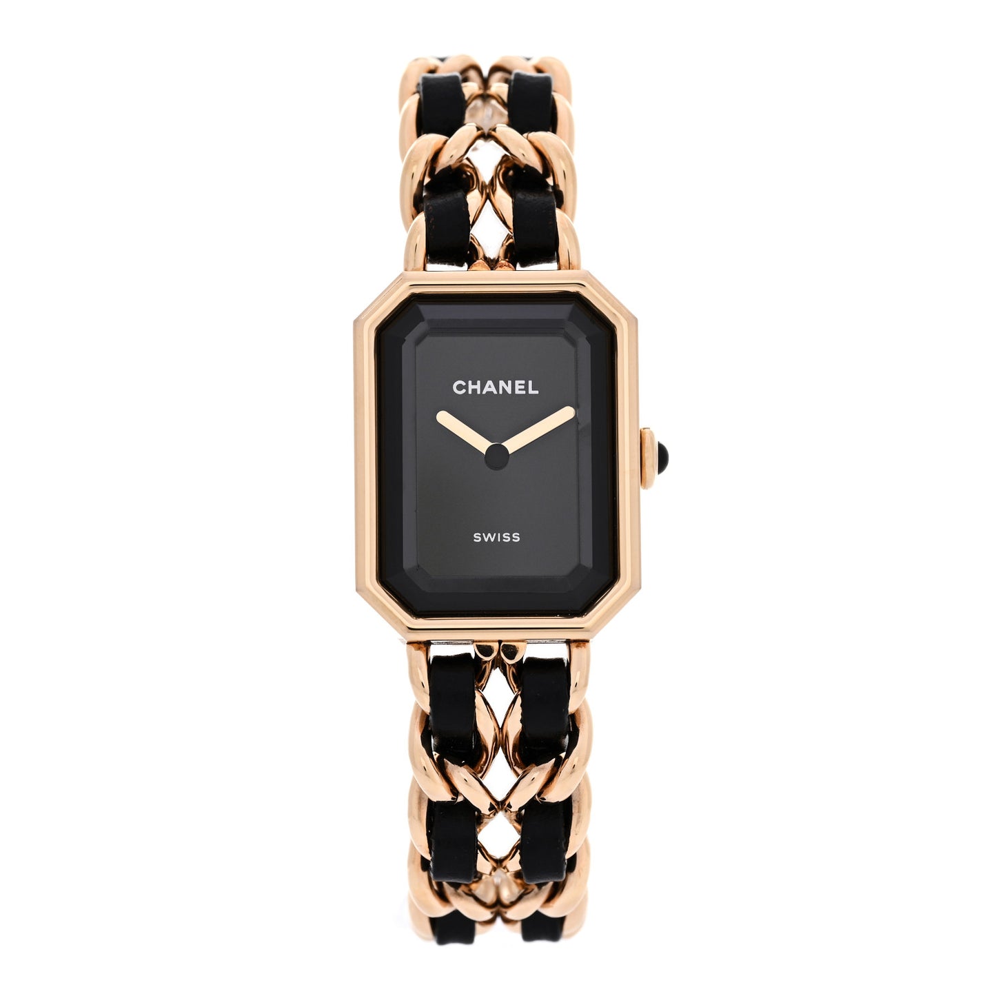 Stainless Steel Lambskin 20mm Chain Premiere Quartz Watch Gold