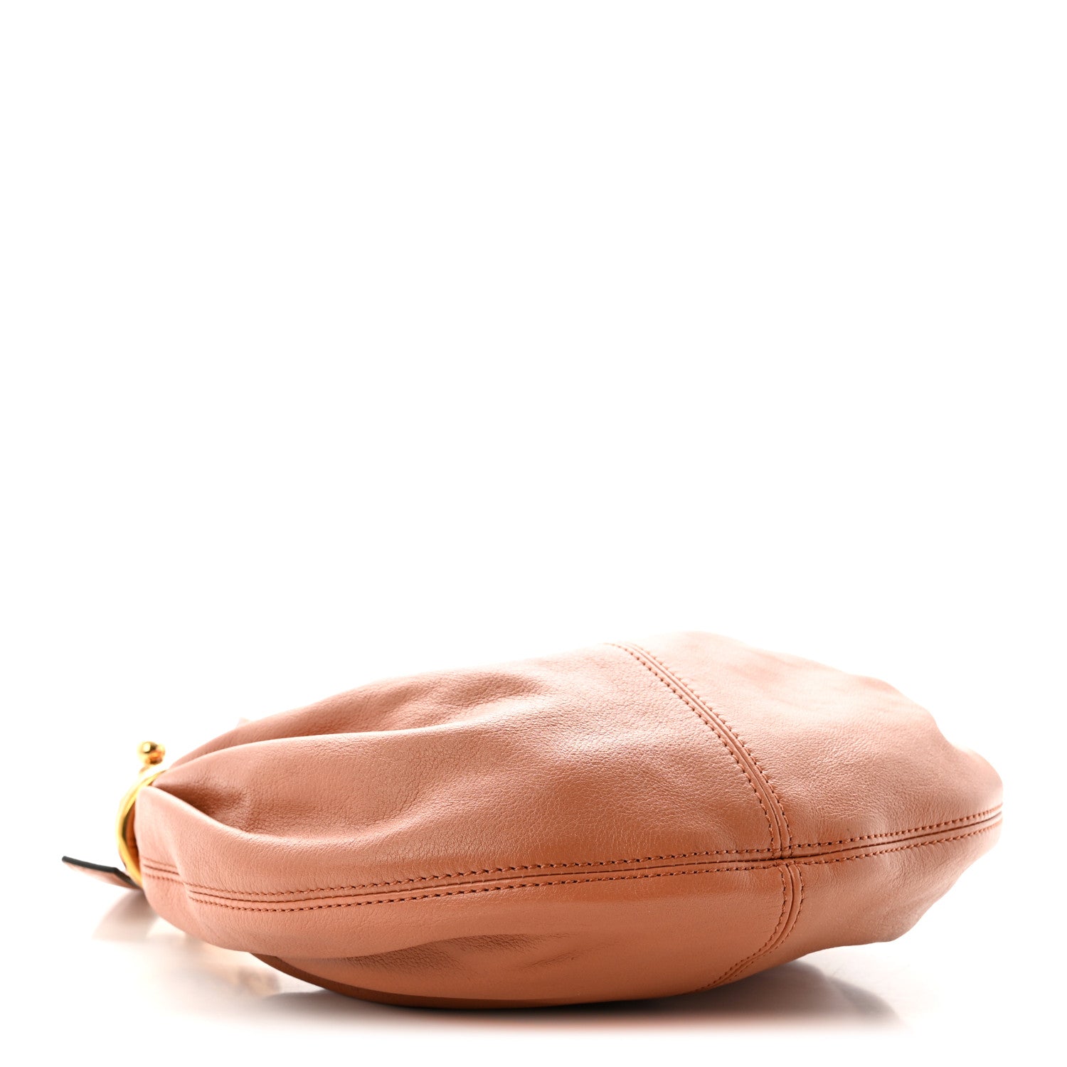 Chloe Grained Calfskin Small Bracelet Hobo Bag Woodrose 4 of 10