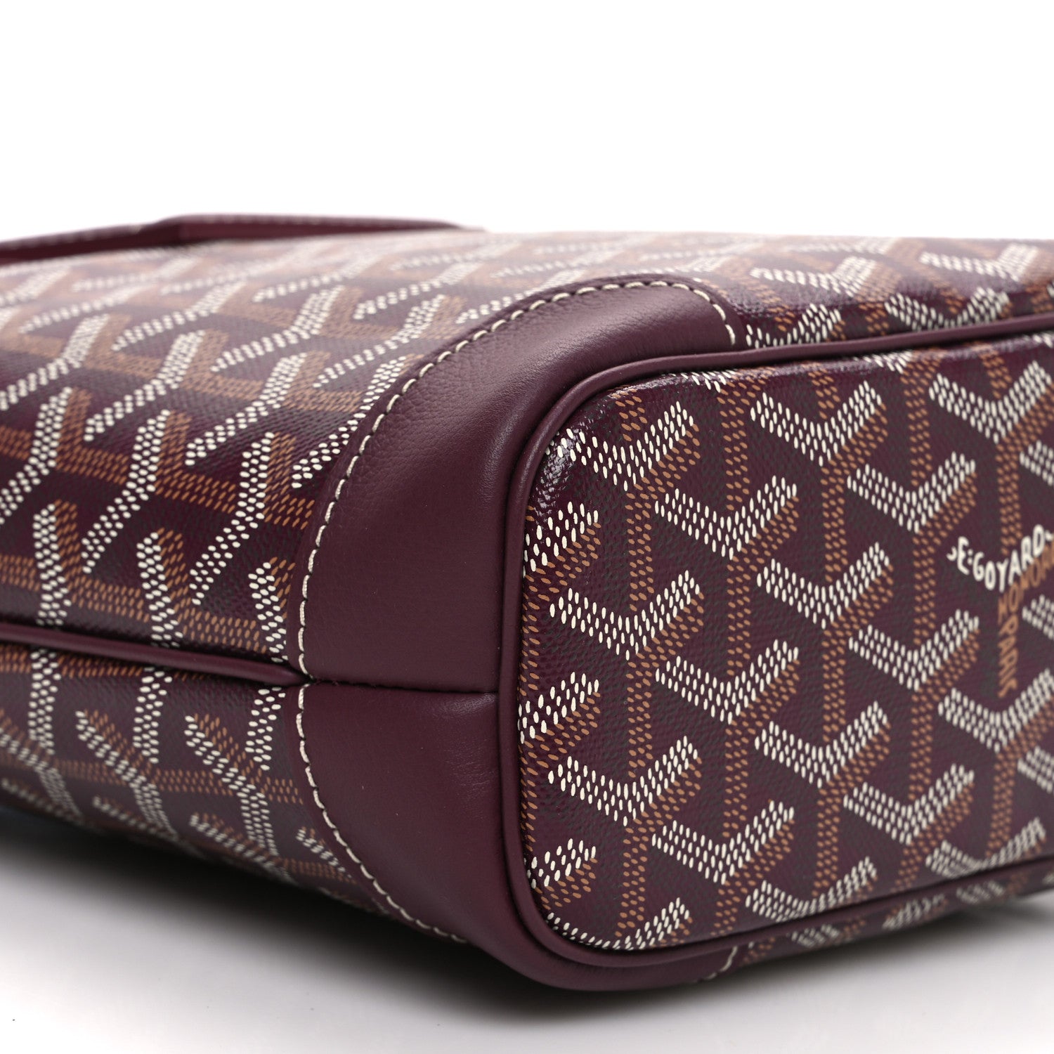 Goyard Goyardine Beluga Mini Burgundy 9 of 10