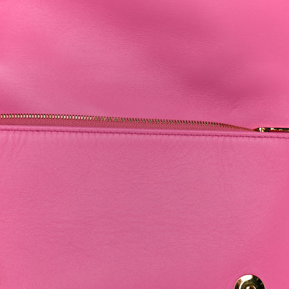 Louis Vuitton Lambskin Embossed Monogram Vuittamins Pochette Coussin Rose Violet 10 of 17