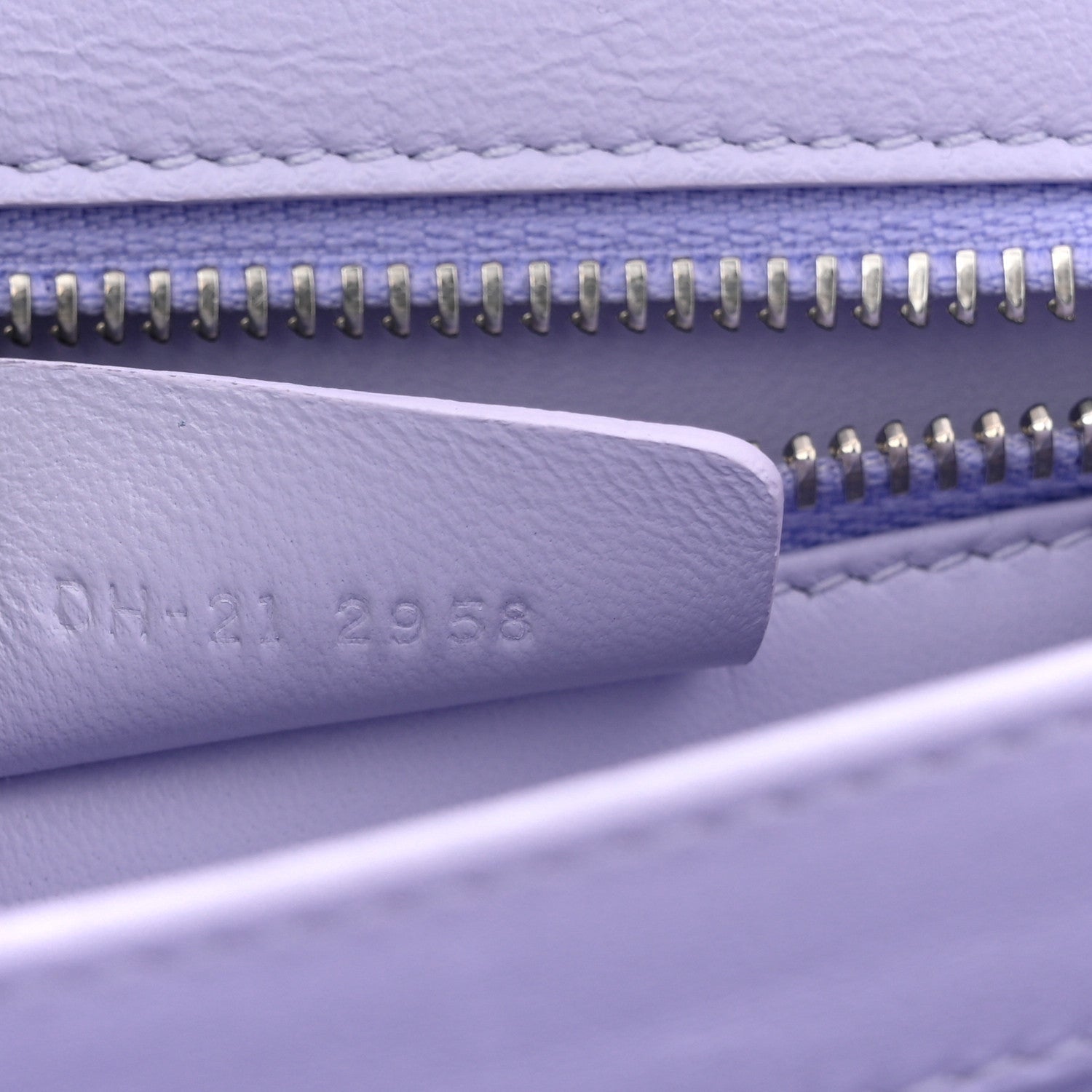 Salvatore Ferragamo Brushed Off Calfskin Mini Iconic Top Handle Bag New Lavender 7 of 10