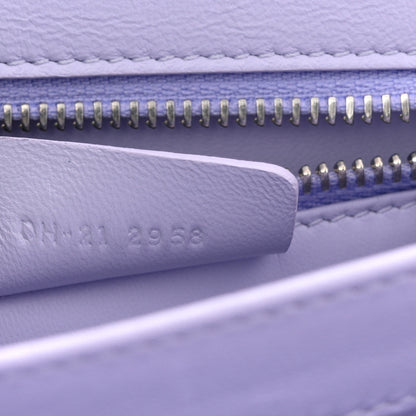 Salvatore Ferragamo Brushed Off Calfskin Mini Iconic Top Handle Bag New Lavender 7 of 10