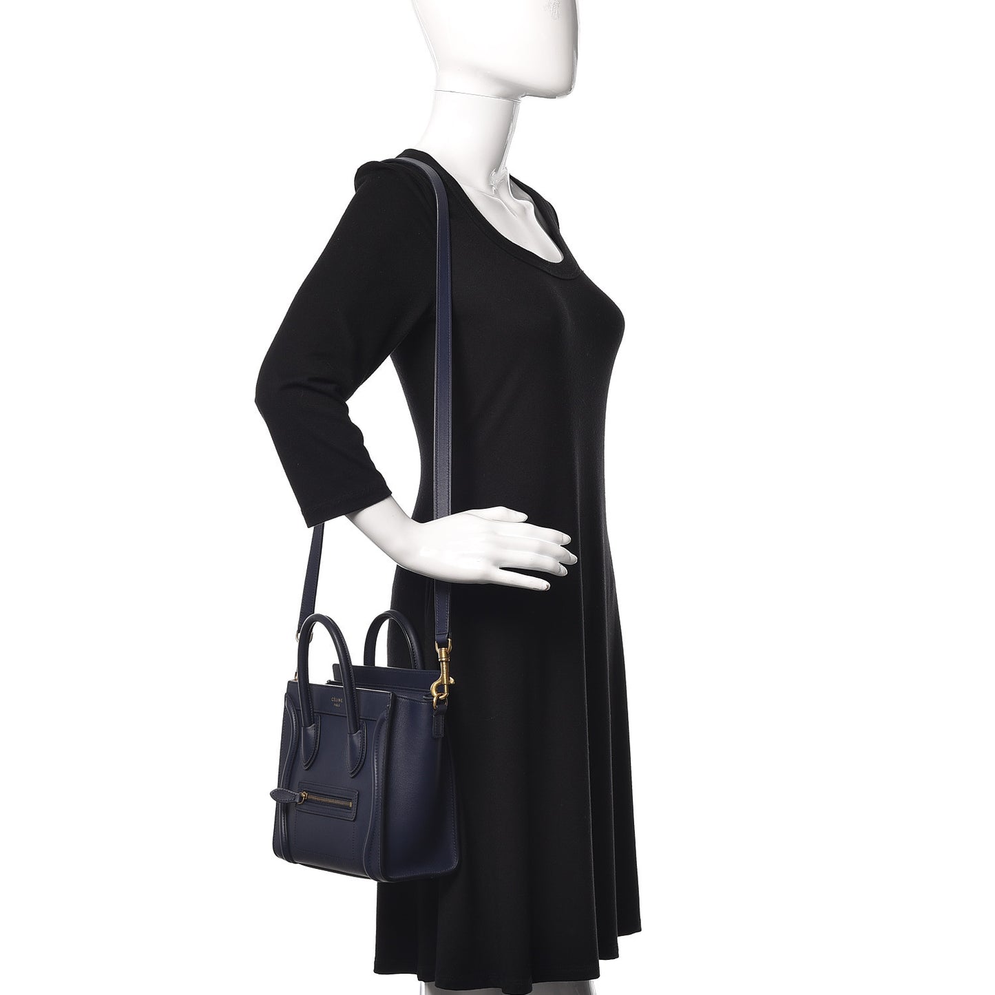 Smooth Calfskin Nano Luggage Ink