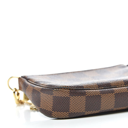 Louis Vuitton Damier Ebene Mini Pochette Accessories 5 of 11