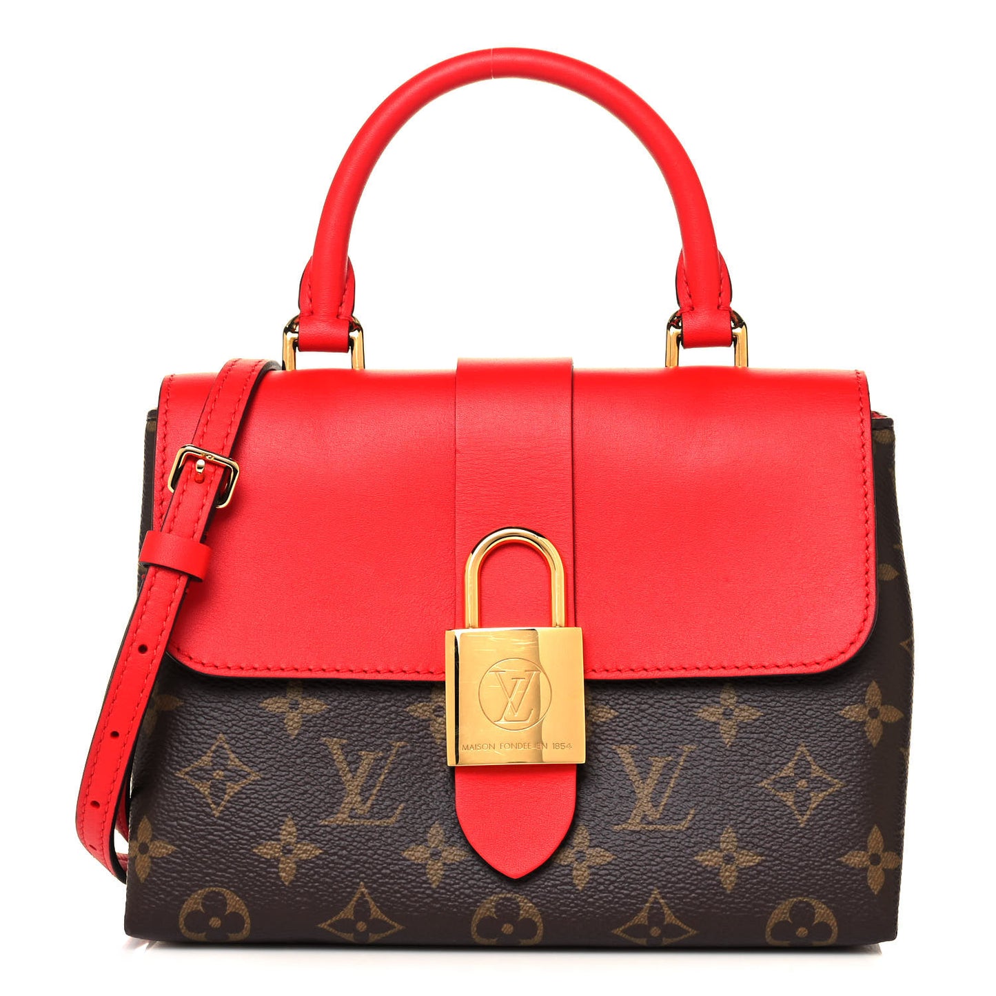 Monogram Locky BB Coquelicot