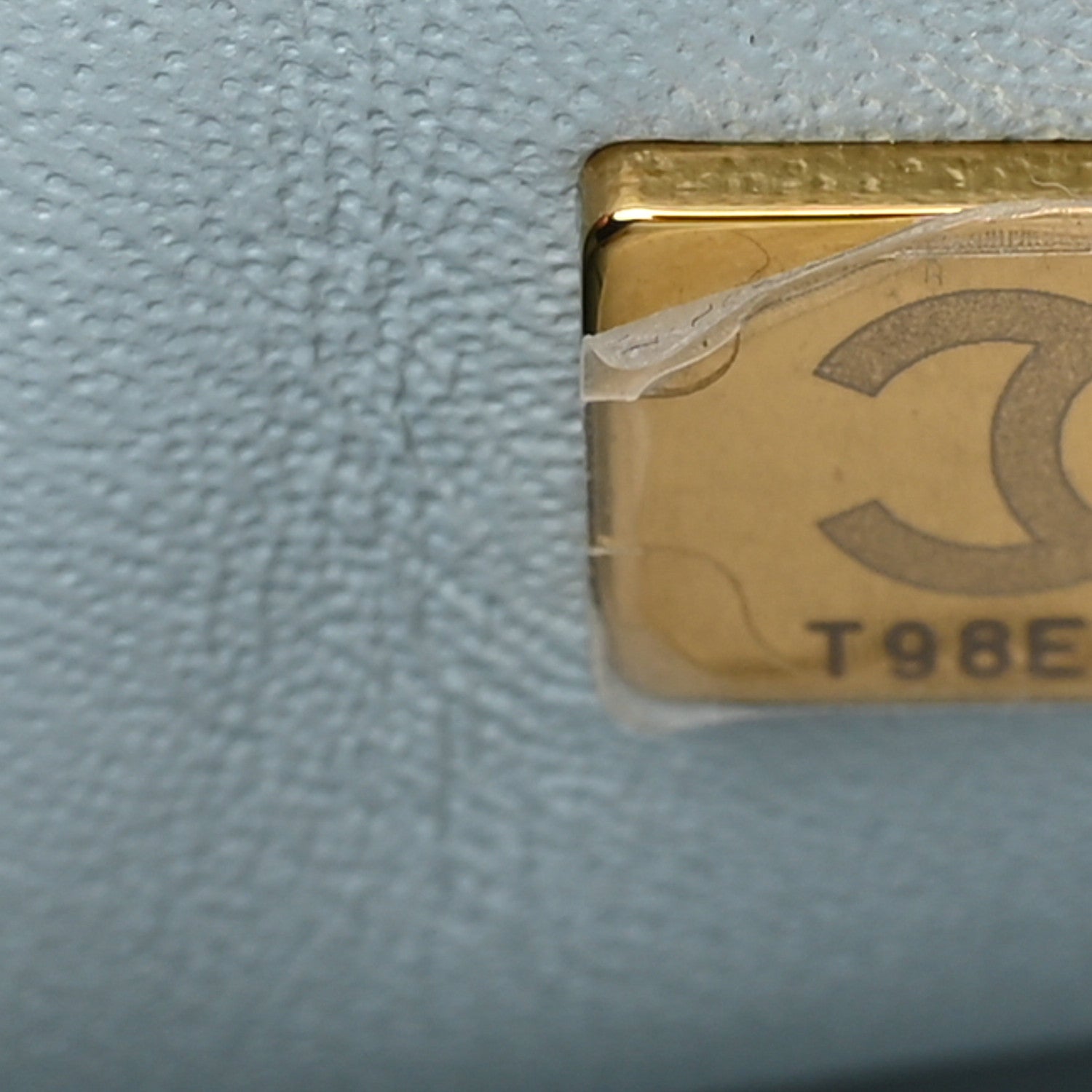 Chanel Aged Calfskin Quilted 2.55 Reissue Mini Flap Light Blue 7 of 11