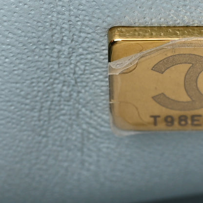 Chanel Aged Calfskin Quilted 2.55 Reissue Mini Flap Light Blue 7 of 11