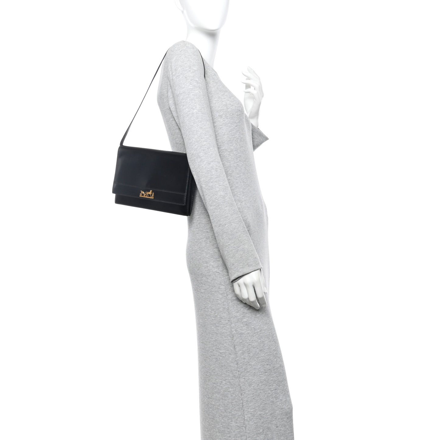 Box Eugenie Shoulder Bag Black