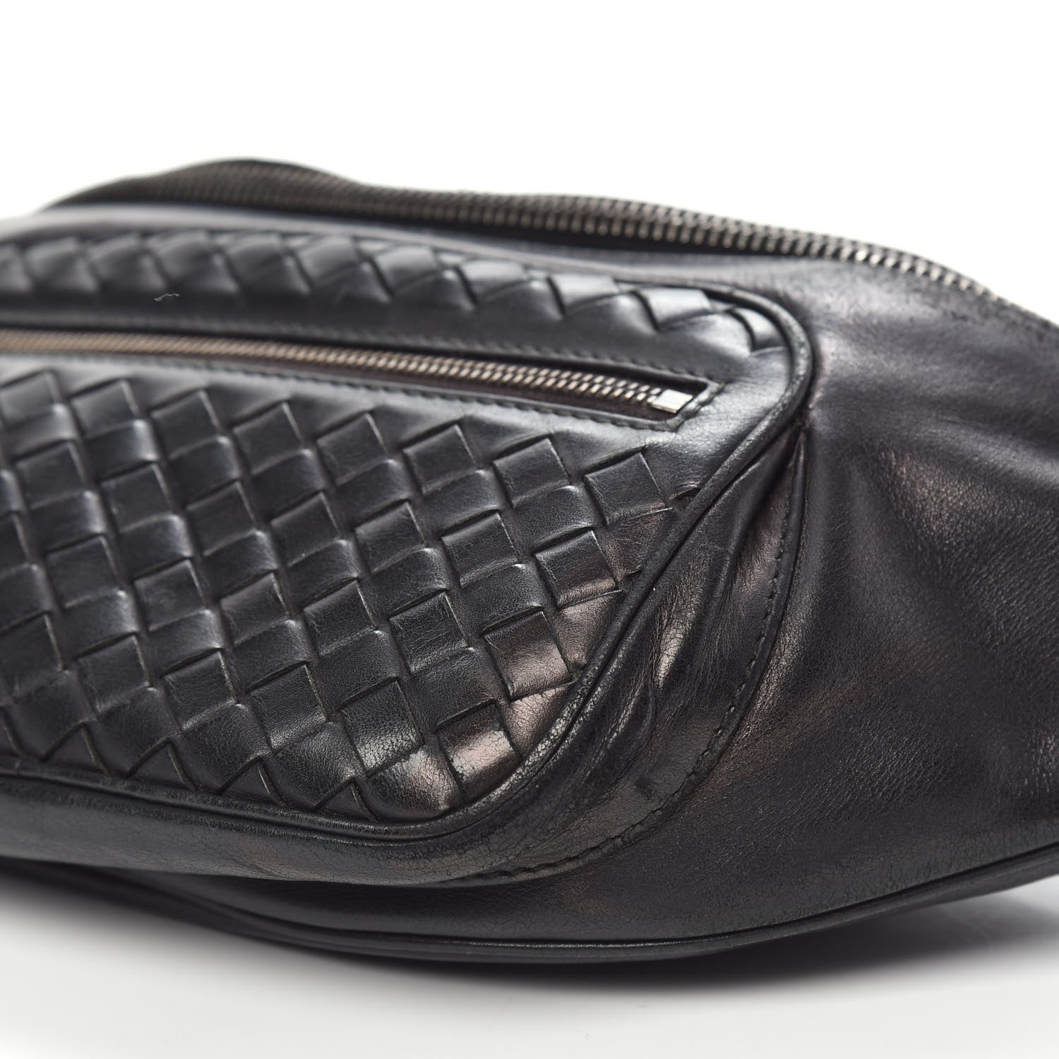 Bottega Veneta Nappa Intrecciato Belt Bag Black 9 of 15