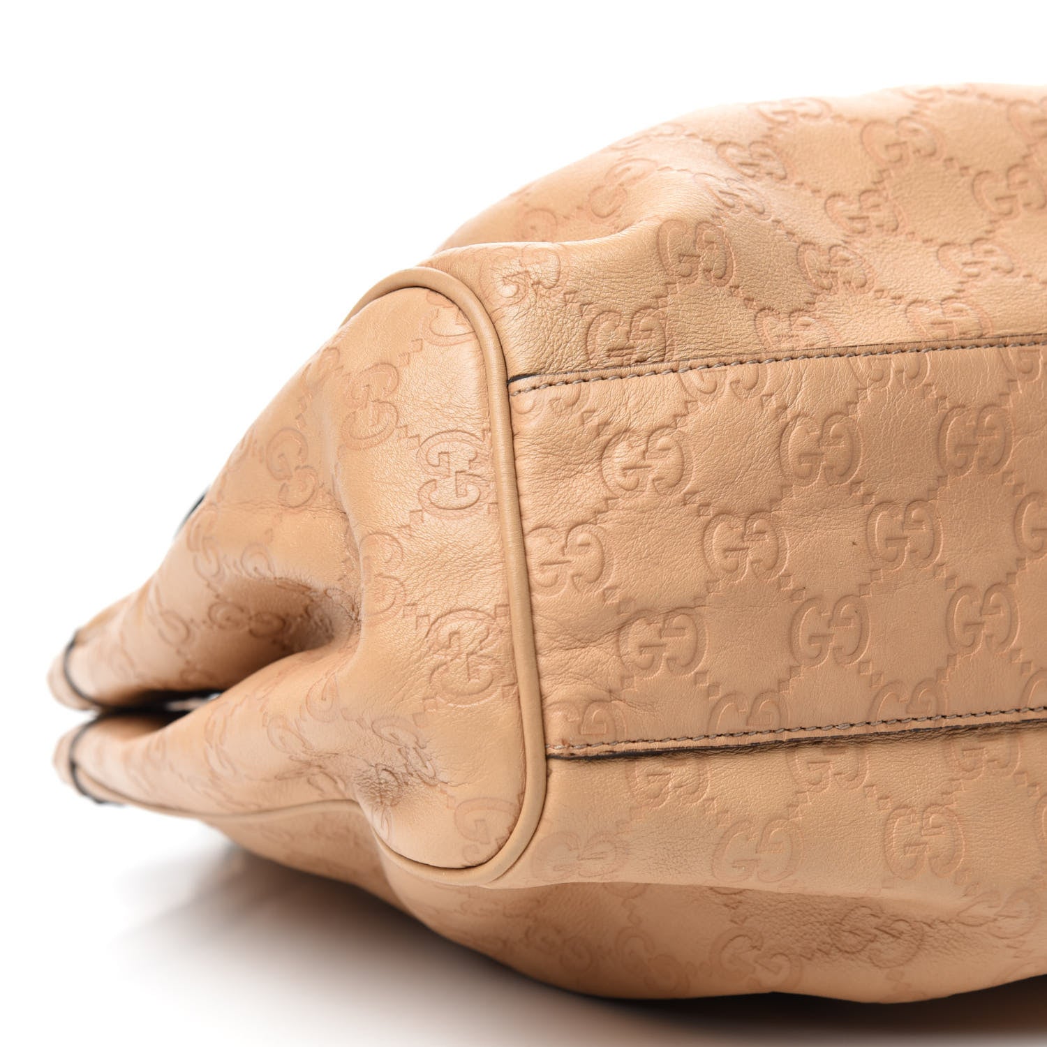 Gucci Guccissima Medium Sukey Tote Beige 6 of 11