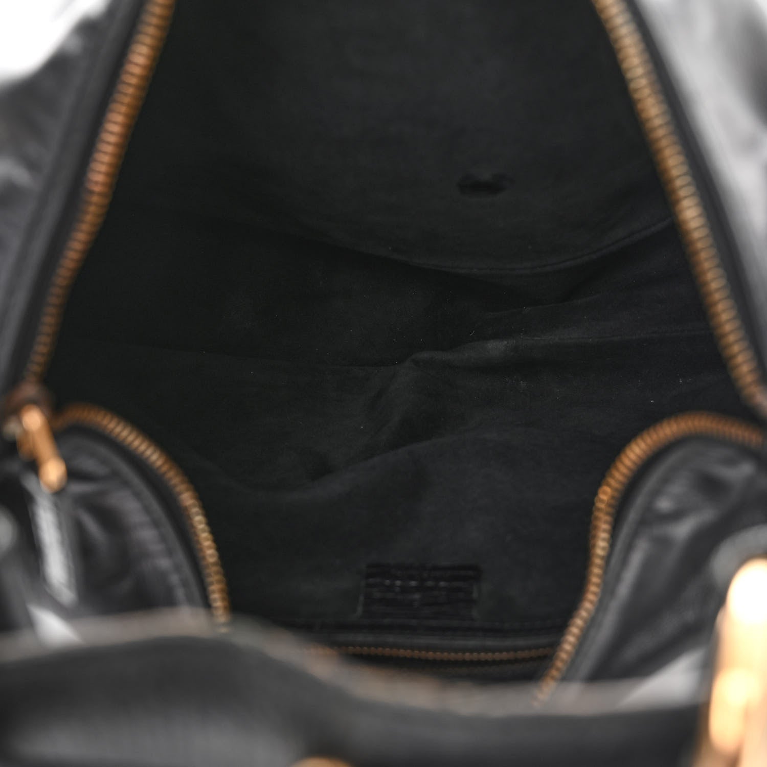 Gucci Calfskin Medium Horsebit Chain Hobo Black 5 of 18