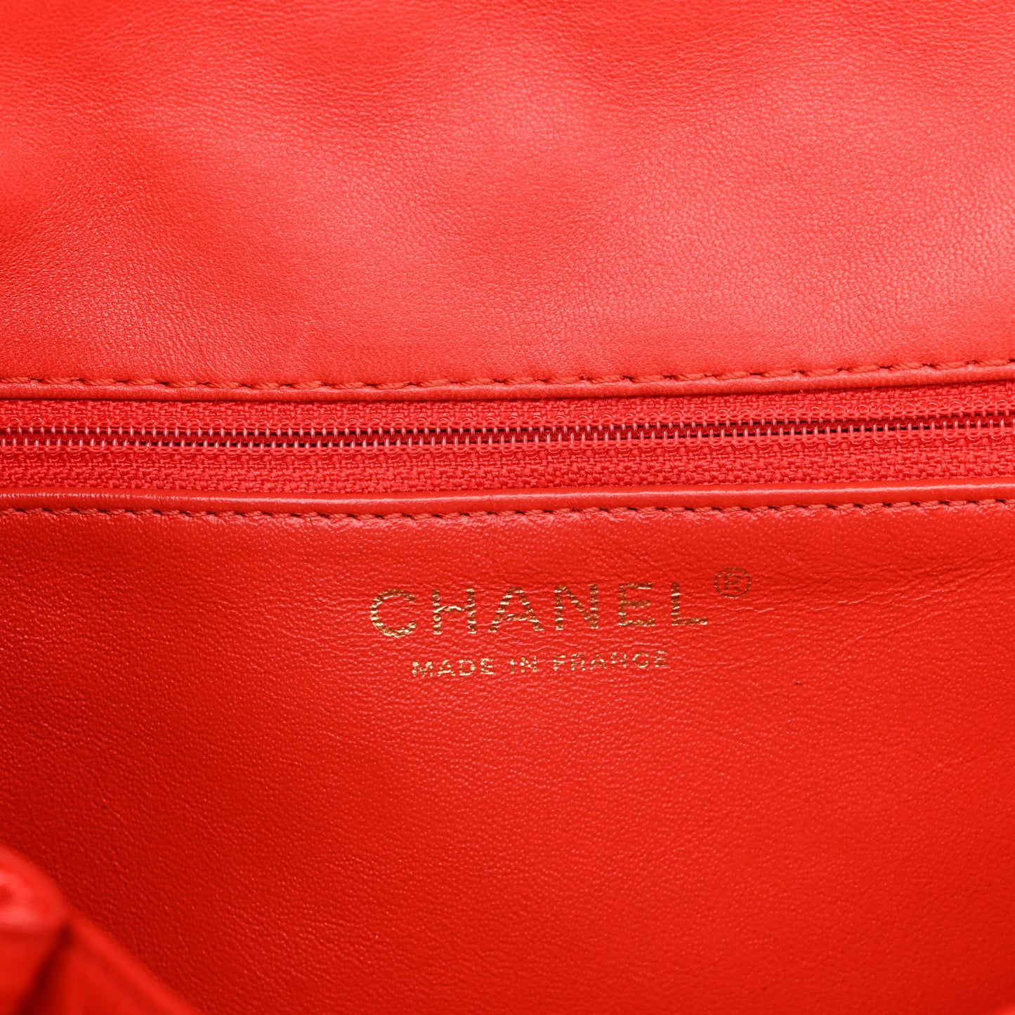 Patent Quilted Accordion Reissue 2.55 Flap Red