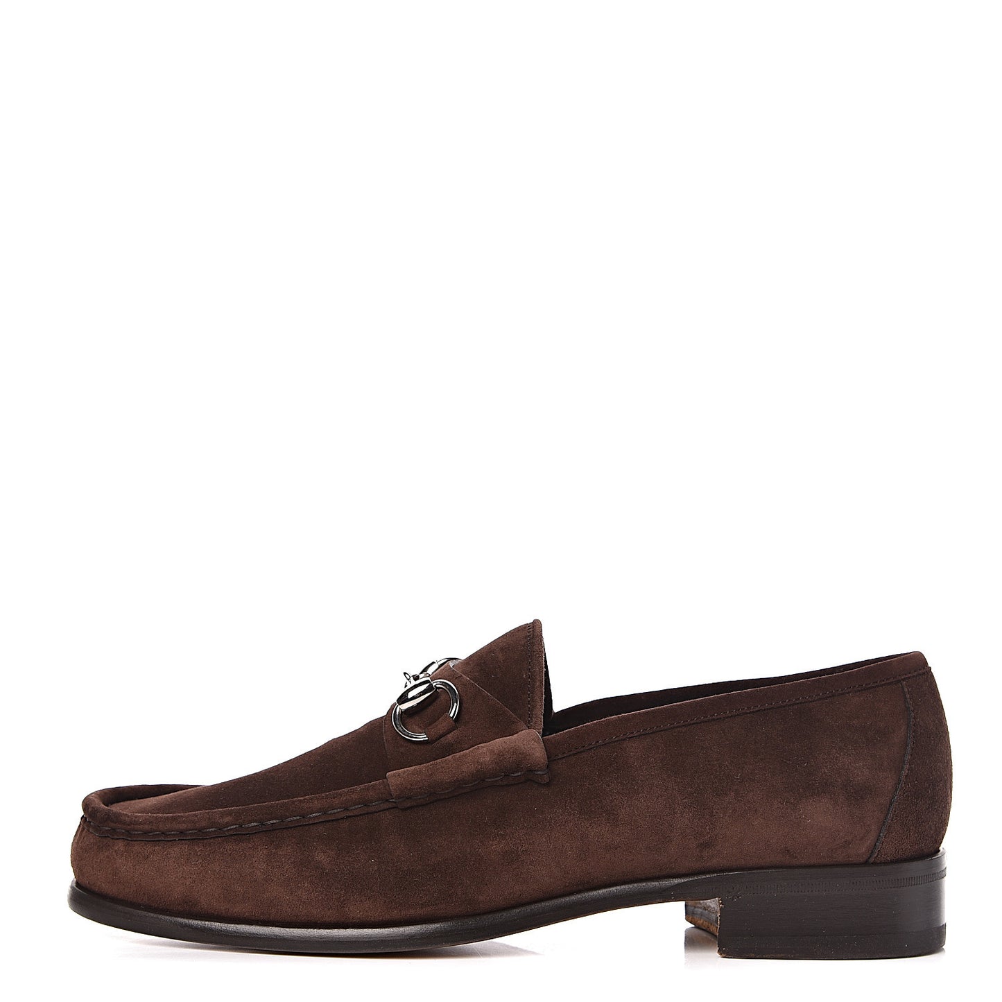 Suede Mens 1953 Horsebit Loafers 8.5 Brown