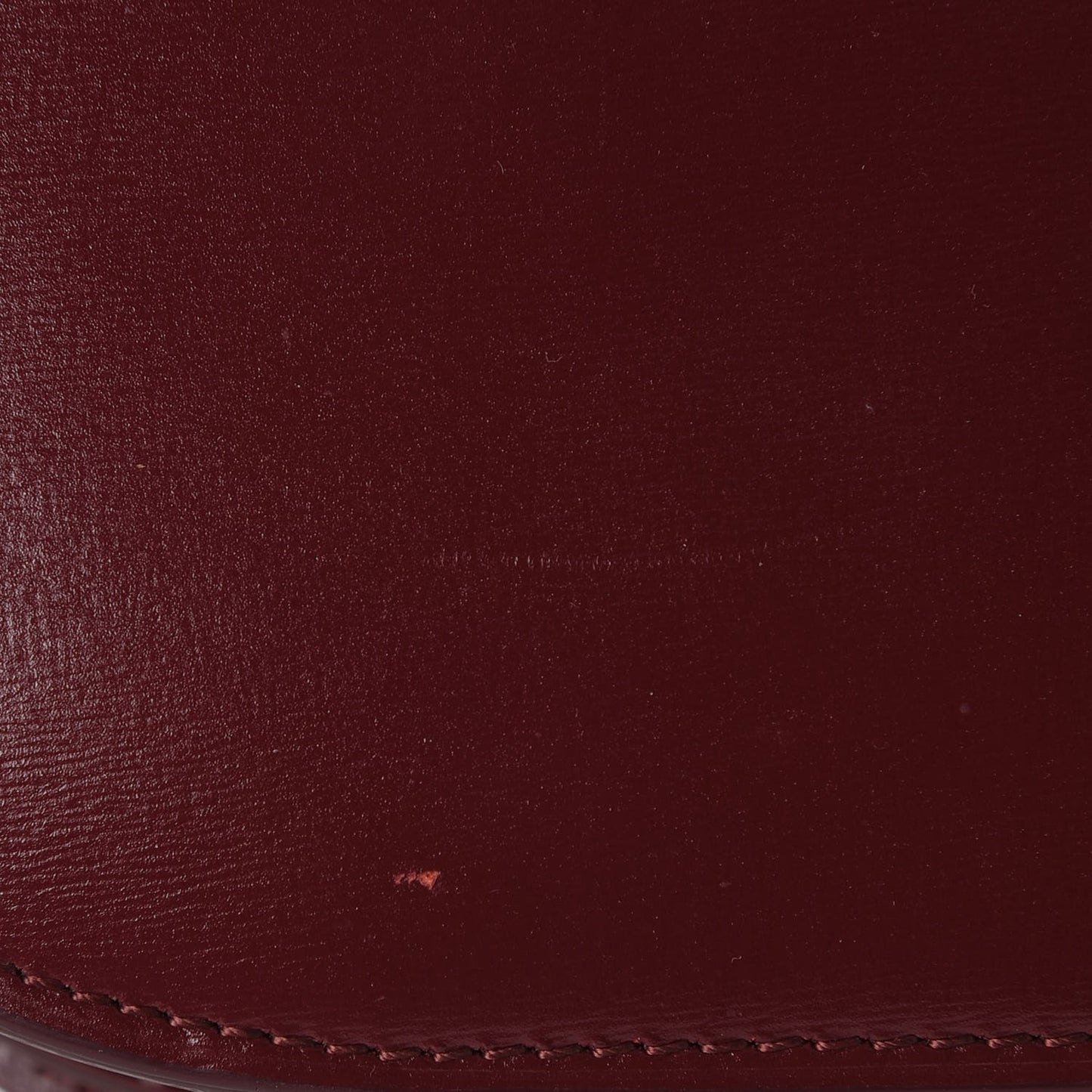 Box Calfskin Medium Classic Box Flap Bag Burgundy