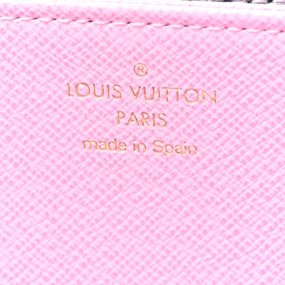 Louis Vuitton Metallic Monogram LV Garden Zippy Wallet Silver 6 of 7