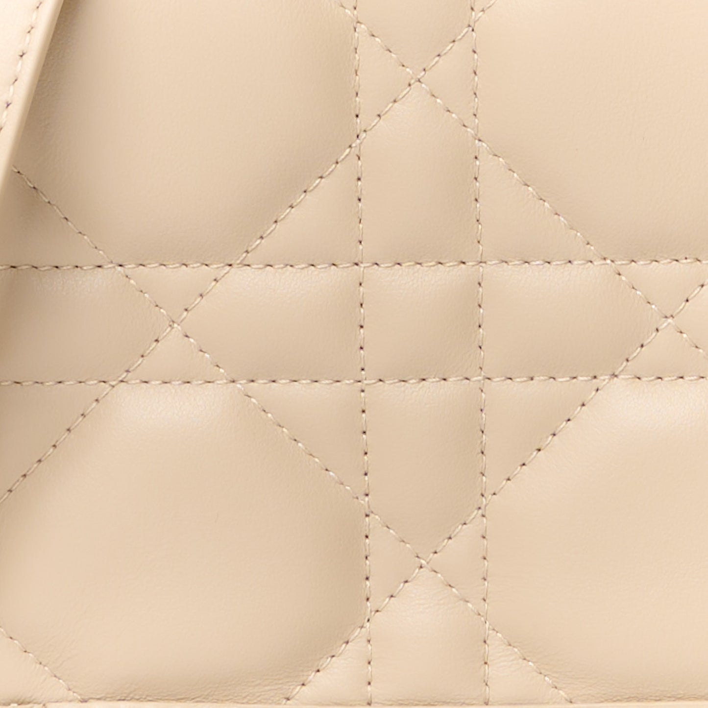 Calfskin Macrocannage Mini Book Tote Trench Beige