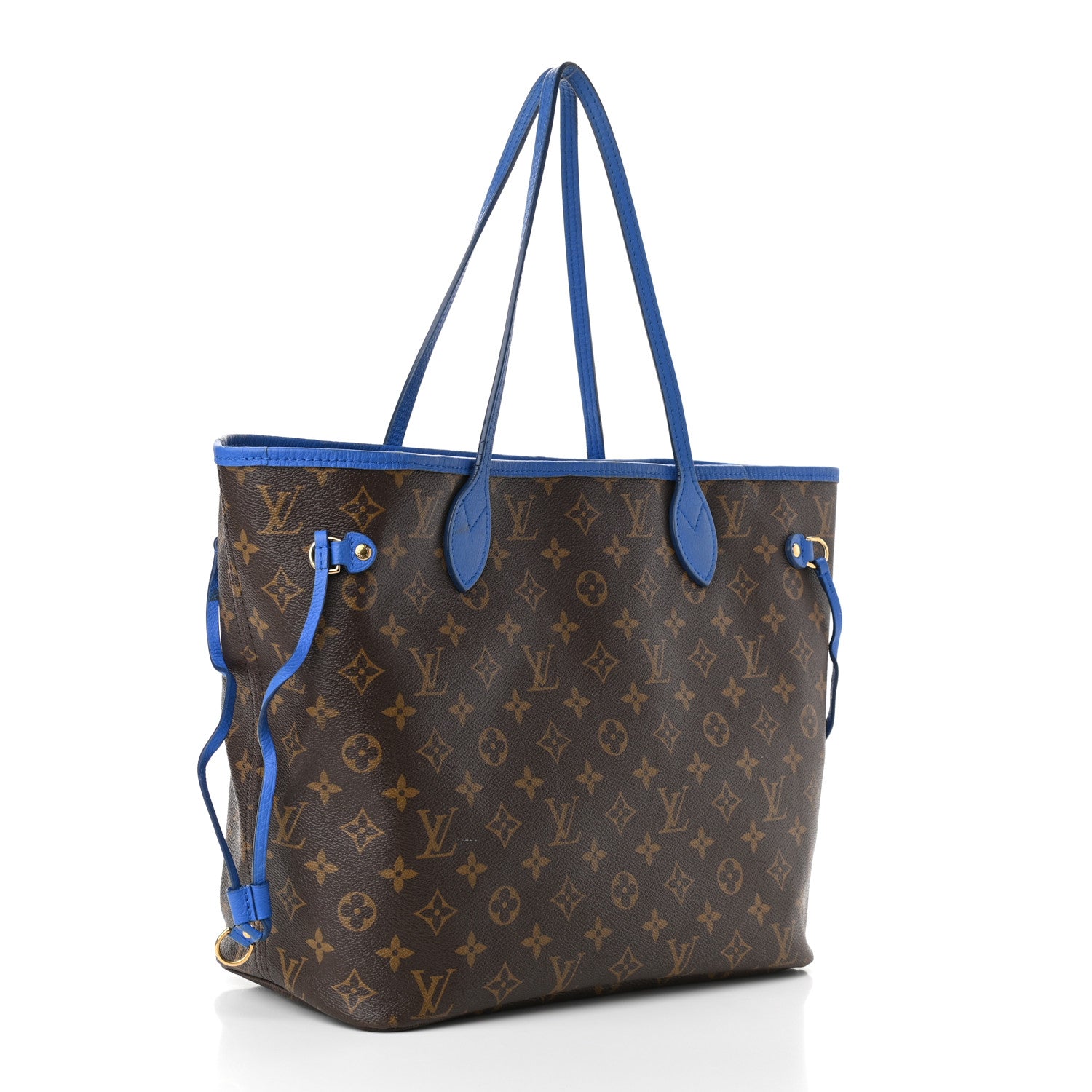 Louis Vuitton Monogram Articles de Voyage Ikat Neverfull MM Grand Blue 3 of 13