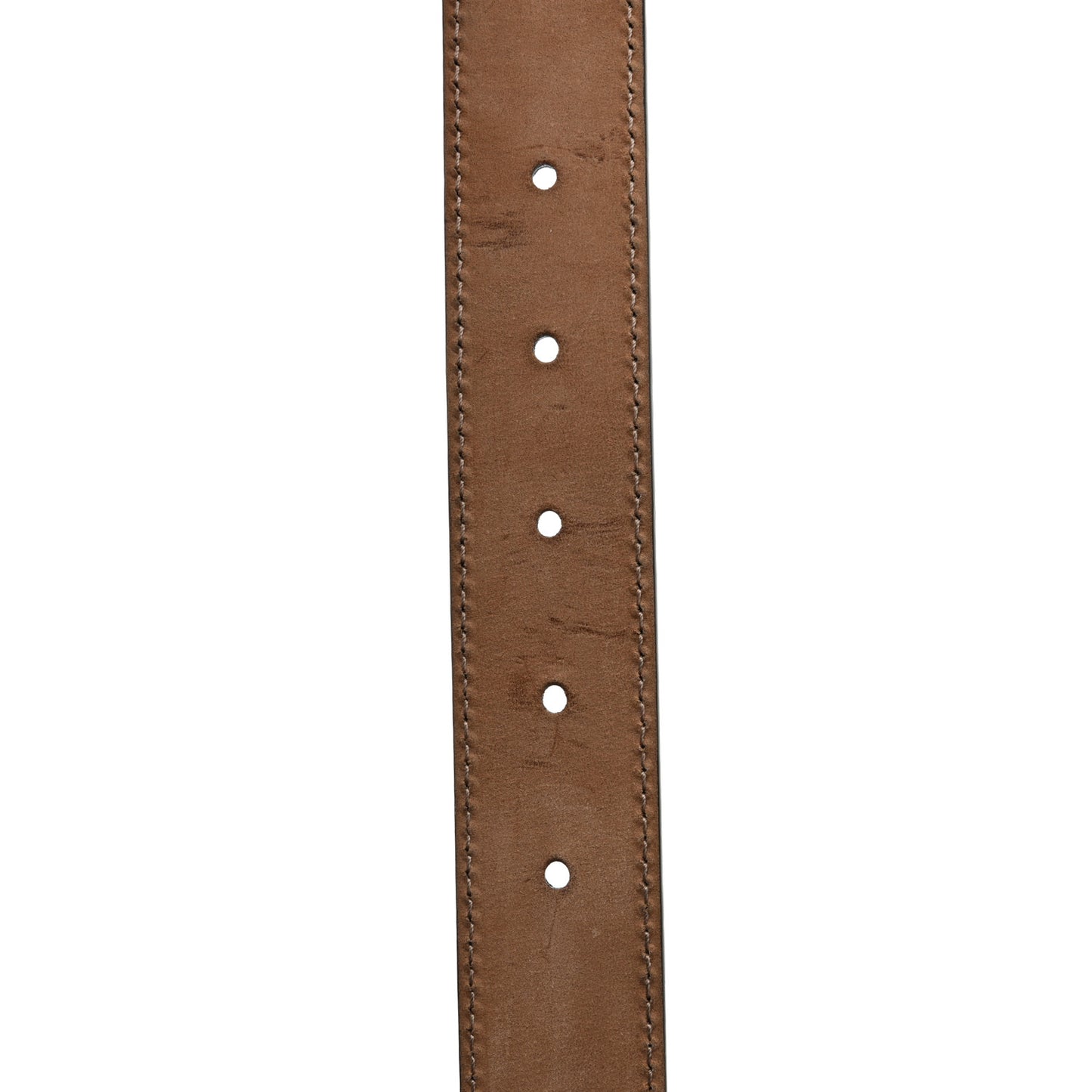 Calfskin Crystal Interlocking G 90 36 Belt Black