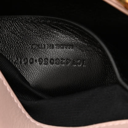Saint Laurent Calfskin Suede Matelasse Chevron Medium Monogram College Bag Rose Poudre 8 of 15