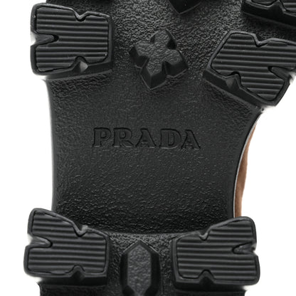 Prada Suede Monolith Chelsea 55mm Boots 37 Moro 9 of 9
